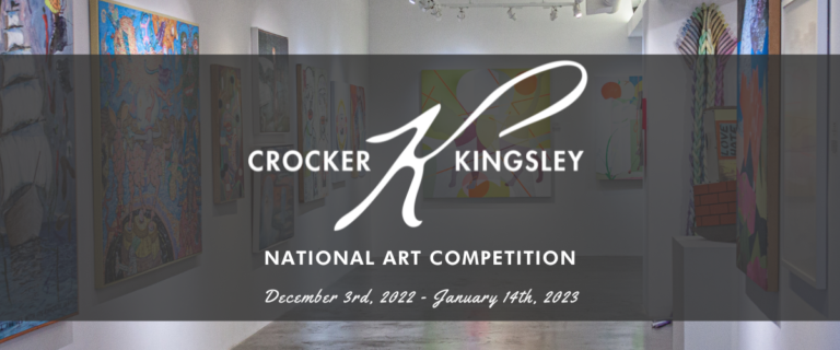 Crocker Kingsley 2022 Blue Line Arts   Homepage Slider Crocker Kinglsey 768x320 