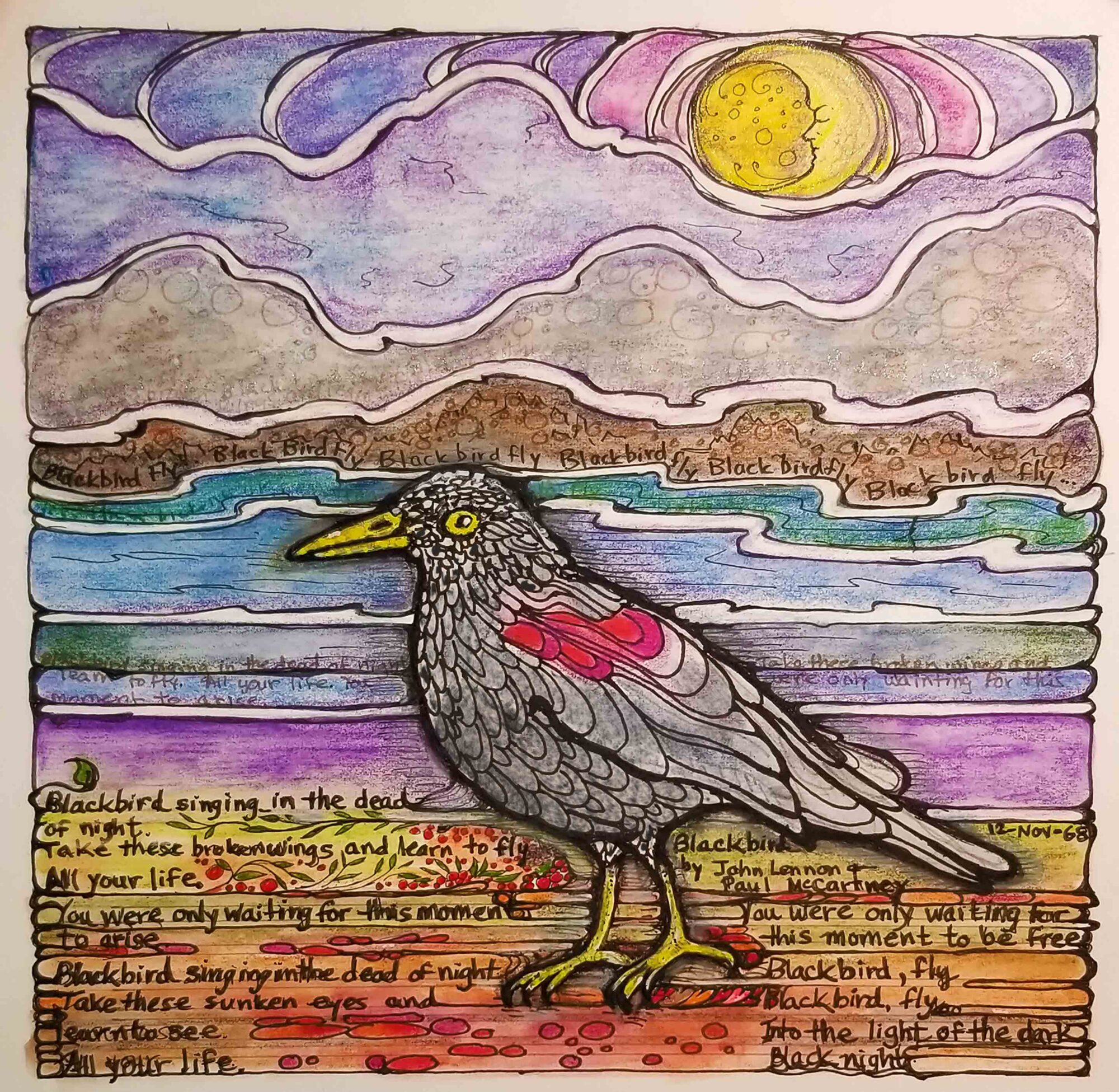 Blackbird, Sing! Carolyn McNabb Blue Line Arts